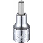 Socket Bit, Steel, 1/2 in, TpSz 8 mm
