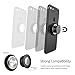 Sinjimoru Phone Ring Holder Attachable to Magnet, Kickstand Attachable to Ringo’s Belly Button, Magnetic Car Mount or Phone Mount for iPhone and Android Smartphones. Ringo, White