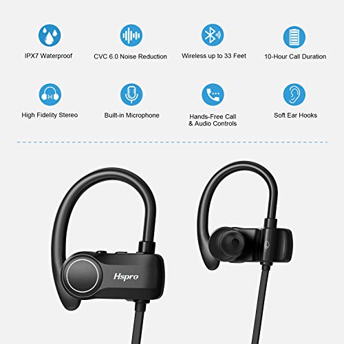 1 Headphones+HSPRO+Waterproof+Cancelling+Microphone