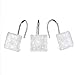 AGPTEK 12 PCS Decoractive Shower Curtain Hooks for Living Room Bedroom Bathroom