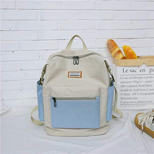 YZBB Shoulder bag, large capacity IFashion schoolbag, INS super junior high school student, Korean Fashion Color Pack Backpack