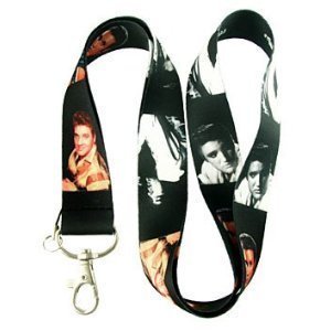 Elvis Presley the King Lanyard Key Chain Holder ~Lanyard~