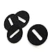 Sempli Cupa Stay Black Wine & Liquor Glasses Coasters, Set of 4