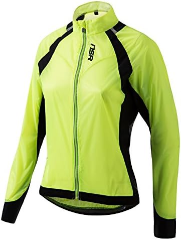 NSR Women's Flash Jacket, Large, Neon Yellow