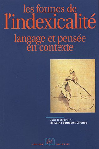 Les  formes de l'indexicalité