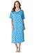 Dreams & Co. Women's Plus Size Long Tag-Free Sleepshirt