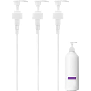 VANEST 3 Pcs Dispenser Pump Compatible with Biolage 1 L/33.8 Fl Oz Bottles | Shampoo and Conditioner Pump Replacement for You