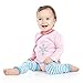 juDanzy wrap around kimono style and pullover baby girl bodysuits