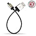 OTG Micro USB to USB 2.0 Male to Female Adapter Cable by DATASTREAM - Connect DSLR Cameras & Flash Drives to Compatible On-The-Go Host Android / Windows Tablets for Remote Controller & Photos Export