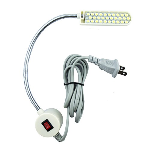 HAND® Elfin ELF-10 Energy Saving 30 Blubs LED Sewing Machine Lamp - Magnetic Attachment - 64 mm x 18 mm Light - 0.5W, 220V