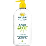 Ocean Potion After Sun Lotion with Aloe Tan Extender, 20.5 Ounce Bottle, Pack of 1