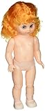 Darice P12084-2 Strawberry Blonde Girl Fashion Doll, 13.5