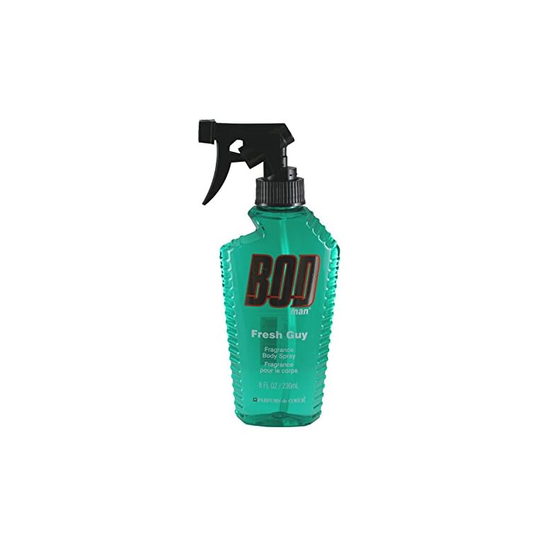 BOD Man Fragrance Body Spray, Blue Surf, 8 Fluid Ounce Toya Beauty