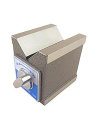 Bloque magnético en V, 3 lados, 2.875 "de alto x 2.25" de ancho por 3.5 "de profundidad MVB