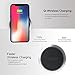 Wireless Charger, YOUSTOO FC60 Qi Wireless Charge Charging Pad for iPhone X, iPhone 8, 8 Plus, Samsung Galaxy S8, S8 Plus, S7, S7 Edge, S6 Edge Plus, Note 8, Note 5 [Ultra Slim] [Sleep-friendly]