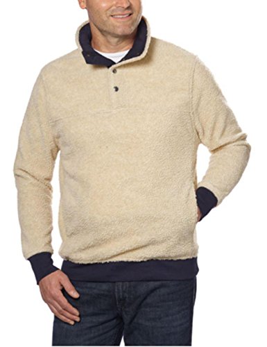 Jachs Mens Cabin Sherpa Fleece Mock 