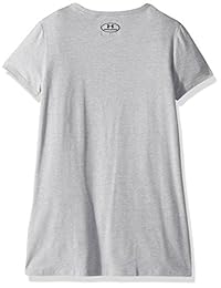 Under Armour playera atlética de manga corta con lunares para niñas