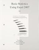 Basic Statistics Using Excel to accompany Statistical Techniques in Business and Economics