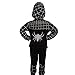 Dressy Daisy Boys' Black Spiderman Superhero Fancy Party Halloween Costume Outfit Size 4-5