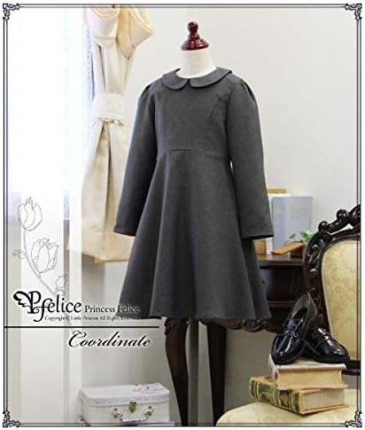 Amazon リトルプリンセス Little Princess フォーマルワンピース Oj Op2 Tn チャコール 1cm ワンピース チュニック 通販