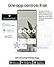 SAMSUNG SmartThings Smart LED Light Bulb for Connected Home | Energy Efficient, Dimmable | Hub Required, Voice Control Compatible with Alexa, Google, or Bixby | Warm White (8ZA-A806ST-Q4R)