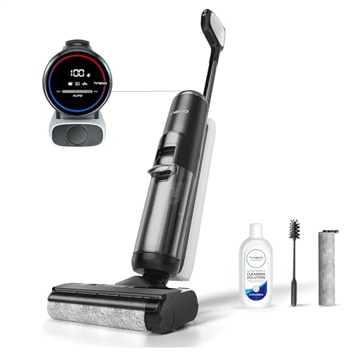 Tineco Floor One S5 Smart Nass-Trocken-Sauger mit iLoop Technologie, All-in-One-Nass Trockensauger Kabellos mit Dual-Tank-Design | Selbstreinigung LED