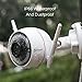 EZVIZ Outdoor Security Camera Surveillance IP66 Weatherproof Night Vision Strobe Light and Siren Alarm Wi-Fi(2.4G Only)/Ethernet Two-Way Audio Works with Alexa Google Home IFTTT Power Needed CTQ3W 4mm
