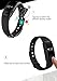 GBlife Fitness Tracker Watch, Bluetooth 4.0 Smart Wristband with Heart Rate Monitor Pedometer Sleep Monitor for Android and Iphone