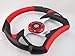 RED Steering Wheel with Adapter for RZR 570 800 900 1000