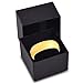 Charming Jewelers Tungsten Wedding Band Ring 7mm Men Women Comfort Fit 18k Yellow Gold Dome Polished Size 7.5