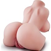 Goyha 3 in 1 Sex Doll Male Masturbator with Realistic Boobs Vagina and Anal | Lifelike Torso Masturbator Love Doll Pocket Pus