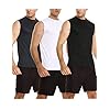 Sykooria Heren tanktop mouwloos T-shirt ademend sneldrogend vest tops comfortabel vest voor sport training hardlopen gym…