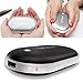 Letouch Rechargeable Hand Warmer 5200mAh Power Bank, Portable USB Electric Hand Warmers Double-Sided Heating Mobile External Battery Charger Best Gift in Winter for Women,Man (5200mAh Black)