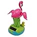 Flameer Solar Powered Bobbing Frog Flamingo Animal Figure Model - Fun Solar Science Toy Bobbleheads Home Desktop Car Halloween Decor