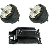 Compatible with 1990-1997 Ford Ranger 2.3L Engine Motor&Trans Mount Set 3pcs : A2698, A2698, A2639 - K2416