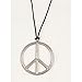 Rubies Costumes Peace Pendant Metal