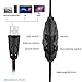 PC Gaming Headset, ONIKUMA 7.1 Surround Sound USB Gaming Headset, Crystal Clear Sound with Noise Isolating Mic, Over-ear Deep Bass Volume Control LED Light for PC Mac Computer Gamers Laptop (Red)