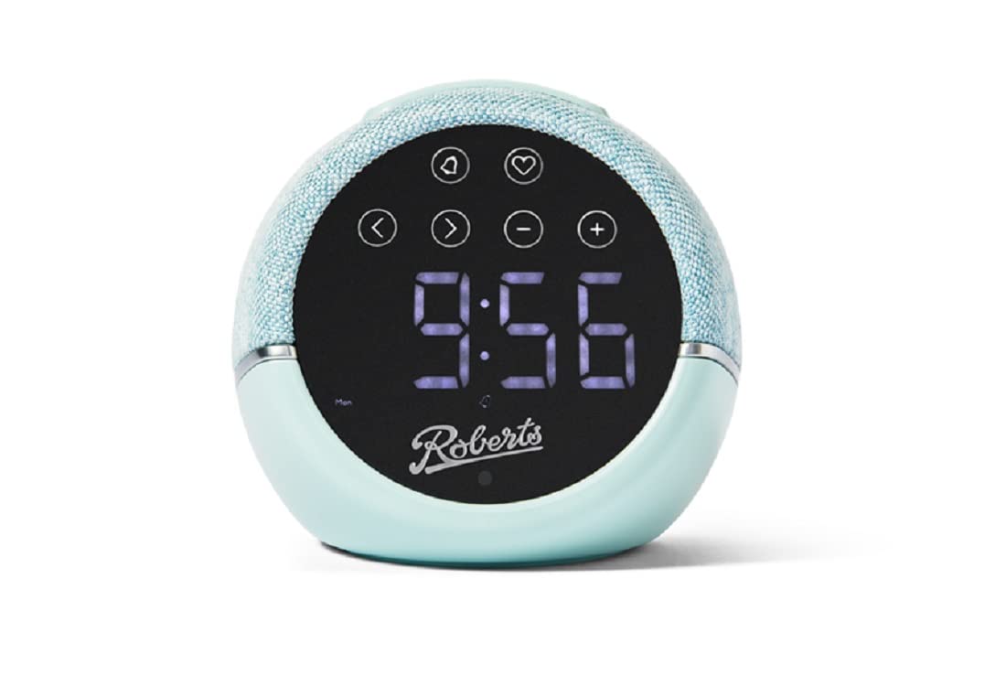 Roberts Zen Analogue Alarm Clock Radio – Duck Egg