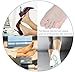 Povihome 4 Pack Bunionette Corrector, Tailor's Bunion Pads, Gel Pinky Toe Protector for Bunionette Pain Relief Little Toe Bunion Guard