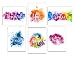 Designs by Maria Inc. Colorful Abstract Paint Splats Inspirational Wall Art Prints (Unframed) | Set of 6 (8x10) primary
