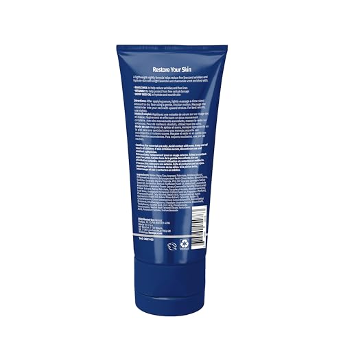 HEMPZ LAVENDER & CHAMOMILE RESTORING NIGHT MOISTURIZER – HYDRATING NIGHT CREAM RICH WITH MINERALS, VITAMIN C, & HEMPSEED OIL TO HYDRATE & REPAIR EXTREMELY DRY OR SENSITIVE SKIN, FOR FACE & BODY, 3 OZ