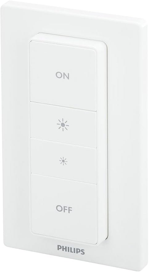 hue dimmer switch google home