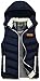 QZUnique Men's Casual Warm Waistcoat Vest Sleeveless Jacket with Detachable Hoodie