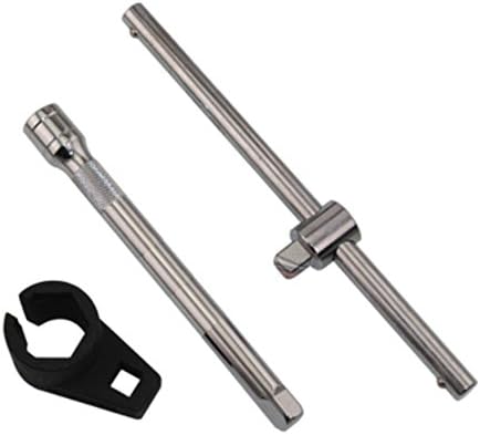 7/8" 22MM Offset Oxygen Sensor Socket Wrench o2 Tool Kit Nut Wrench (Wrench Socket Kit)