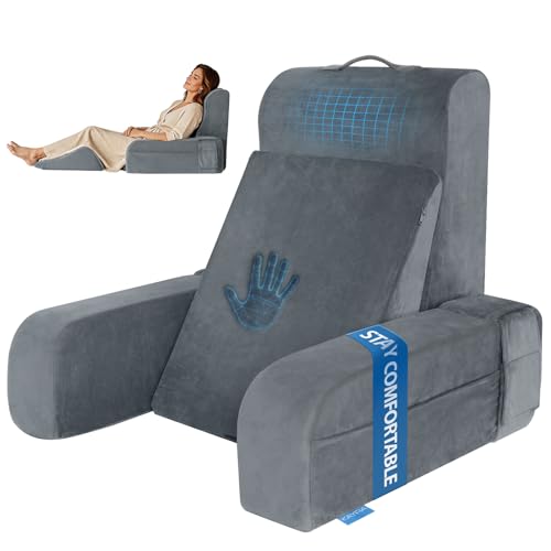 Kayfia Gel Memory Foam Reading Pillow