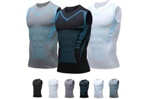 North Alpine Compression Vest, Compression Shirt Men, Version Sleeveless Vest, for Gym, Running