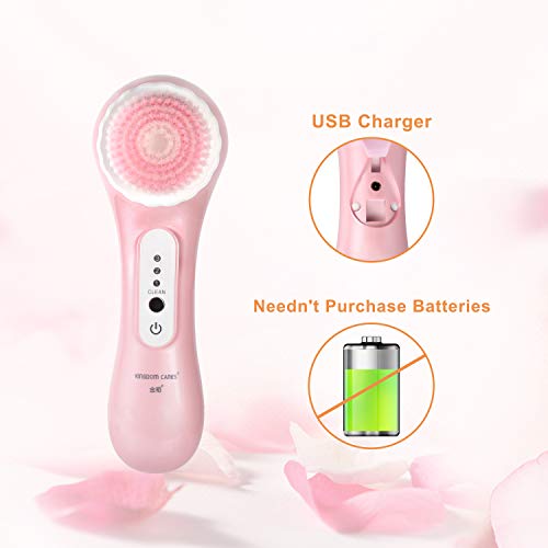 image for HOEE Facial Cleansing Brush Waterproof Face Brush Instrument Deep Clea