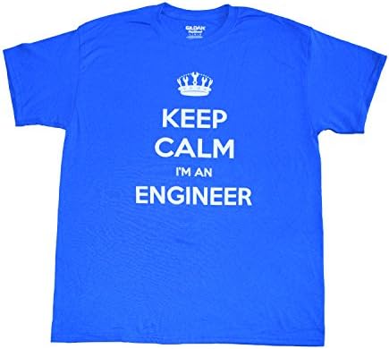 Suck Up Gifts Keep Calm I'm an Engineer Unisex Short Sleeve T-Shirt (2X-Large)