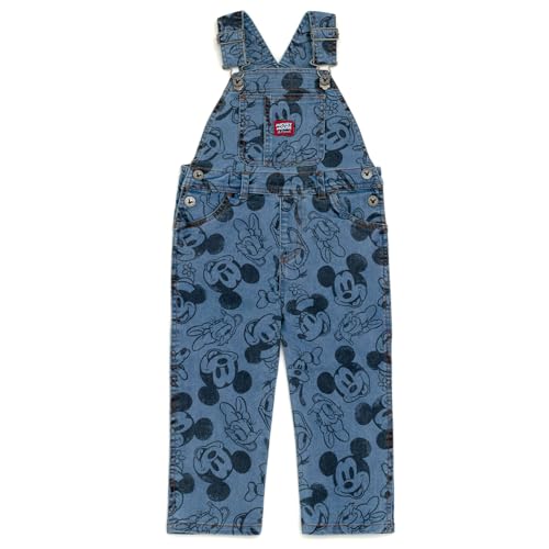 Disney Mickey Mouse Denim Jacket Overalls Shortalls Pants Infant to Big Kid