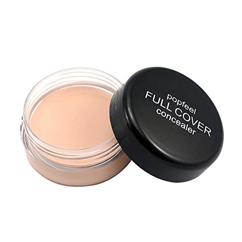 shamrock58 Popfeel Face Makeup Concealer Foundation Palette Creamy Moisturizing Long-Lasting Sweatproof whitening (A)